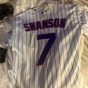 MLB** Dansby Swanson #7 Cubs jersey